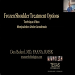 Do you have a frozen shoulder?  We can get you better in about 15 minutes!